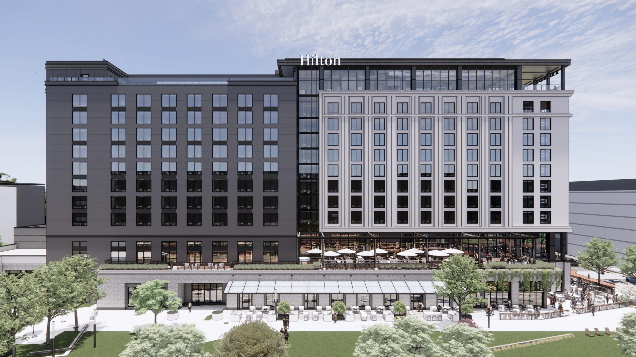 Shamin Hotels unveils vision for $100M Hilton at Chesterfield’s Springline development